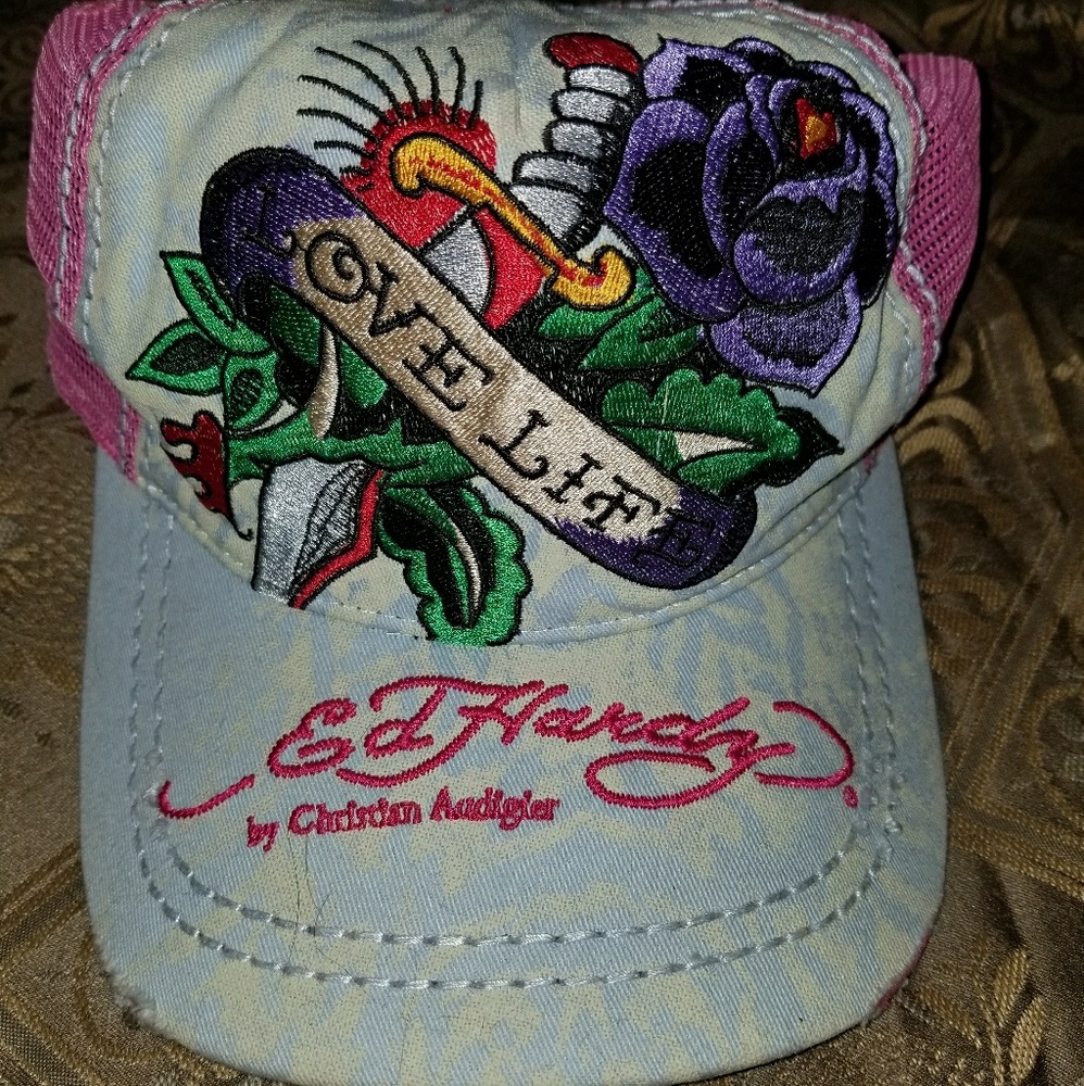 Ed hardy ball cap